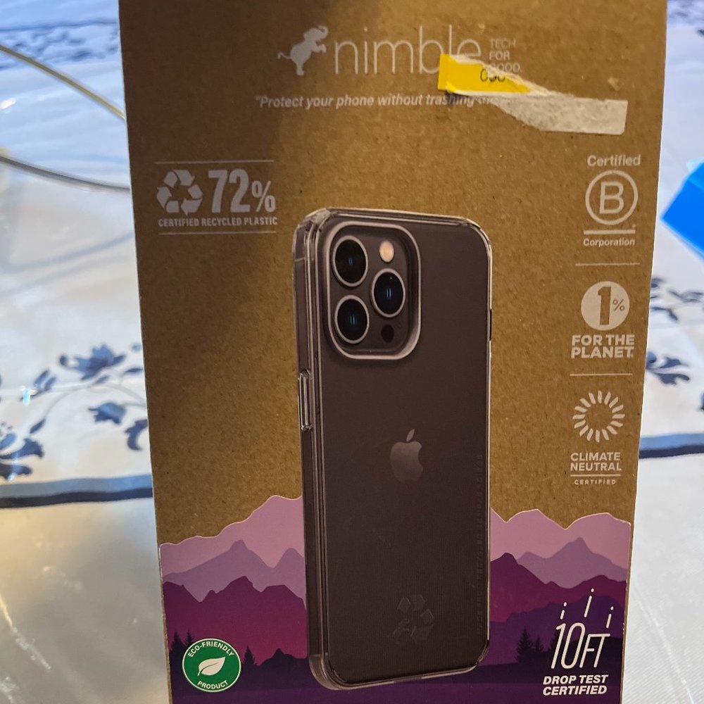 Nimble Apple iPhone 13 Pro Disc Case - Clear New